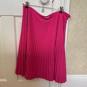 Trina Turk Pink Pleated Skirt Size 8